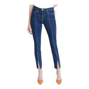 L'Agence jeans Jyothi high rise split ankle blue size 24